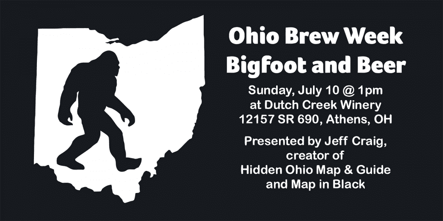Bigfoot & Beer – A Presentation About Cryptids and Other Things That Go Bump in the Night