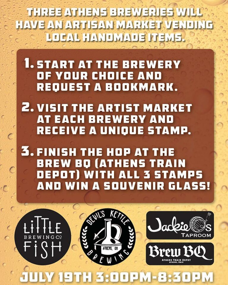 Athens Brew Art Hop Devil's Kettle Ohio Brew Week