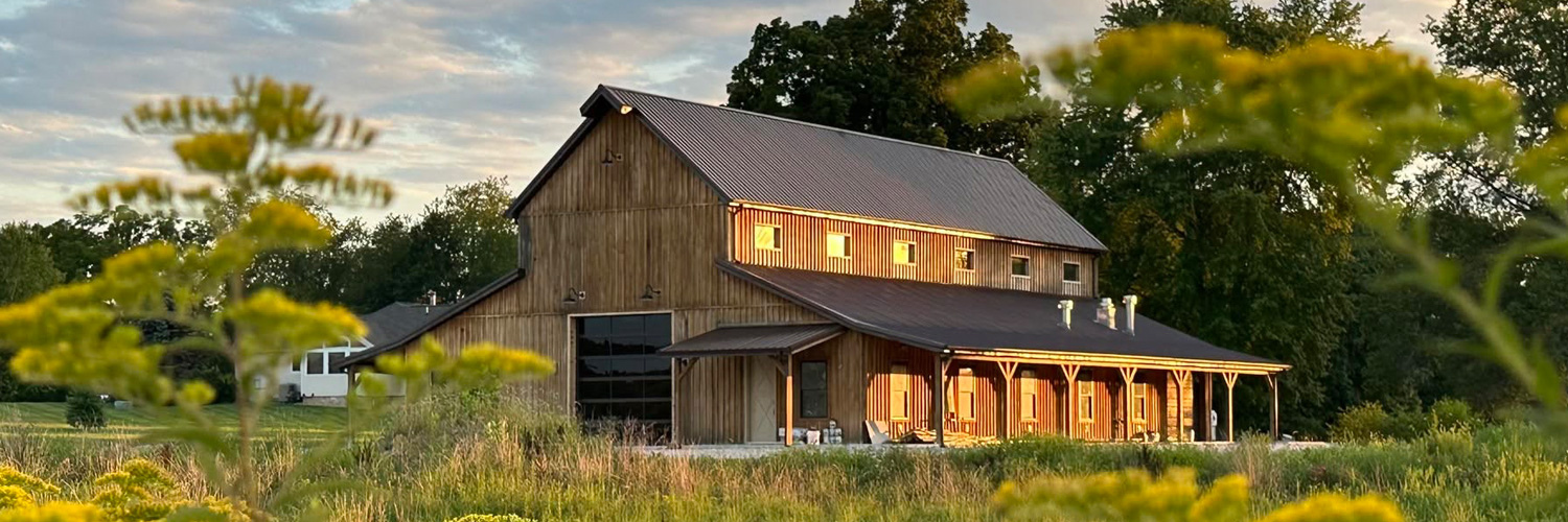 image of brewery barn